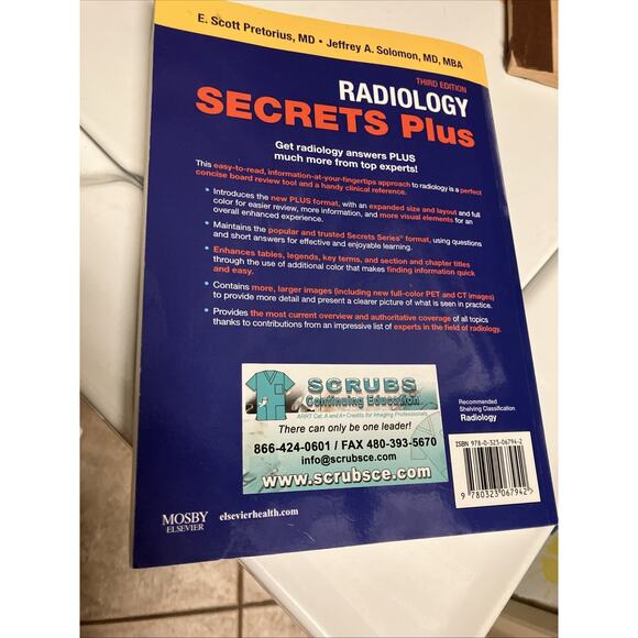 Radiology Secrets Plus by Pretorius, E. Scott; Solomon, Jeffrey A. - Picture 5 of 5